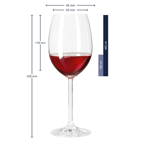 Leonardo Weinglas mit Gravur "Wine Diva"