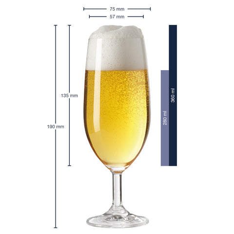 Leonardo Bierglas mit Gravur "Darts" mit Namen