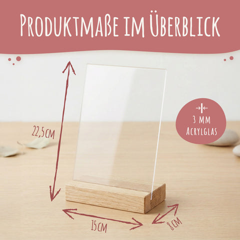 Love Magazine auf Acryl - Personalisiertes Geschenk mit Foto