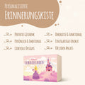 Erinnerungskiste für Kinder mit UV-Druck im Prinzessin Design