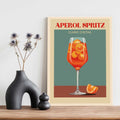 Holzschild mit Aperol Spritz Motiv - Geschenk für Aperol Liebhaber