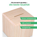 Spardose aus Holz - Safari Tiere - mit Namen personalisiert