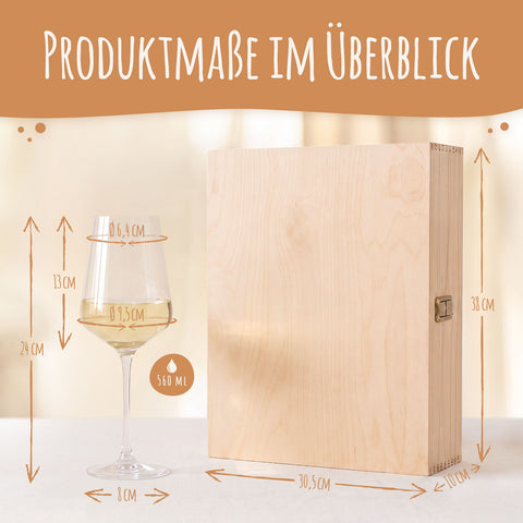 Leonardo Gläser mit Gravur im "Wedding Love" Design als Set