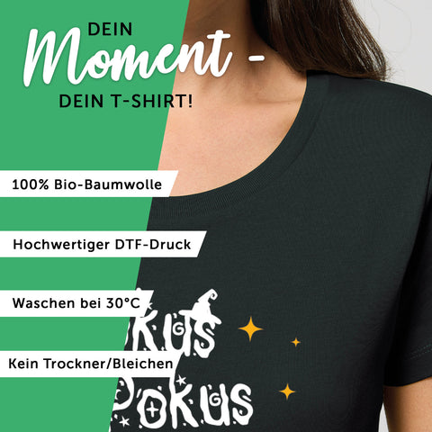 Bedrucktes T-Shirt für Damen - Hokus Pokus