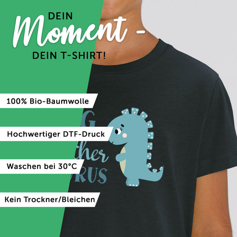 Bedrucktes T-Shirt für Kinder - Little Sister Saurus
