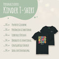 Kinder T-Shirt Schulkind 2026 in Schwarz - Detail