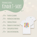 Kinder T-Shirt Schulkind 2026 in Weiß - Detail