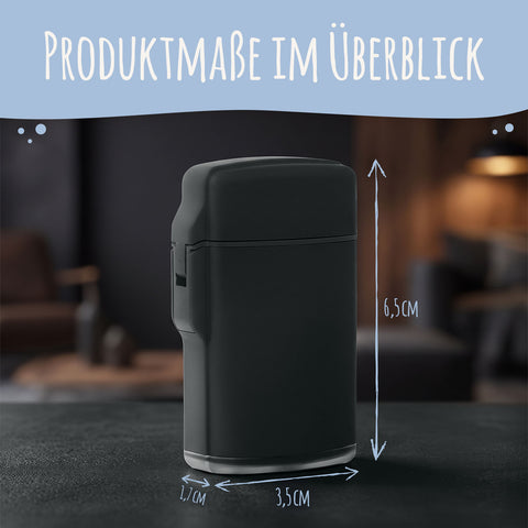 Personalisierbares Feuerzeug mit UV Druck - Jet Flamme - Nachfüllbar - Sternzeichen Design