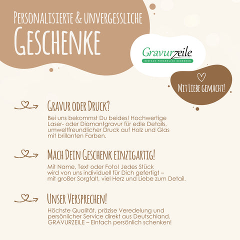 Erinnerungskiste mit UV-Druck im Eukalyptus Herz Design