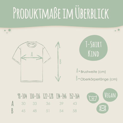 Personalisiertes Kinder T-Shirt - Machs gut Kindergarten