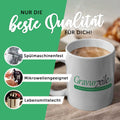 Bedruckte Tasse mit Spruch - Am Arsch