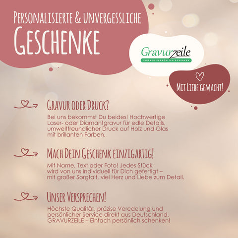 Teelichthalter mit Gravur aus Holz für Mama - Mamas sind wie Kerzen - Persönliches Geschenk für