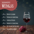 Stölzle Lausitz Weinglas mit Gravur "Bauch Weine Po"