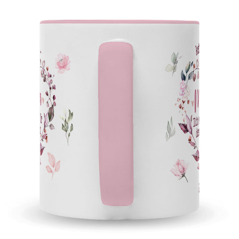 Bedruckte Tasse mit Spruch Keine Angst Mama