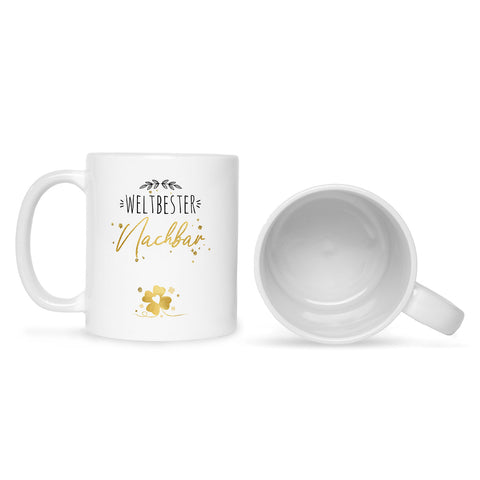 Bedruckte Tasse mit Spruch "Weltbeste"