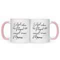 Bedruckte Tasse mit Spruch Engel ohne Flügel