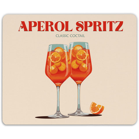 Bedrucktes Mousepad - Aperol Spritz