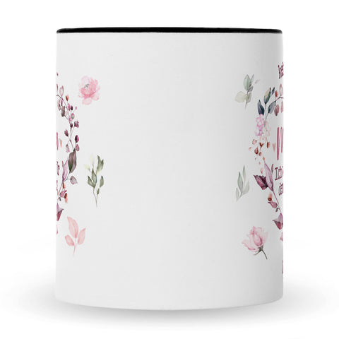Bedruckte Tasse mit Spruch Keine Angst Mama