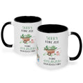 Bedruckte Tasse mit Spruch Meine Pflanzen brauchen mich