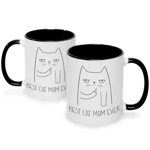 Bedruckte Tasse Best Cat Parent Ever