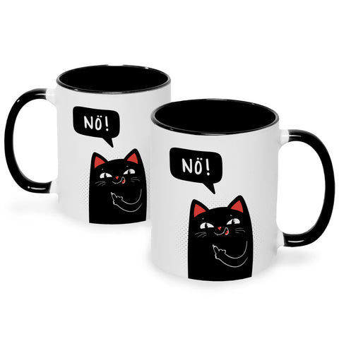 Bedruckte Tasse mit Spruch NÖ!
