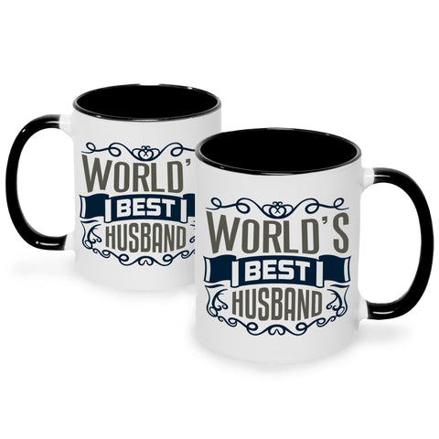 Bedruckte Tasse World's Best Husband