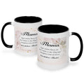 Bedruckte Tasse mit Spruch Mama wenigstens hast du keine hässlichen Kinder