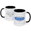 Bedruckte Tasse mit Spruch Ich habe eine wichtige Frage an dich! Patentante/Patenonkel
