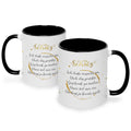 Bedruckte Tasse Schatz Ich habe versucht