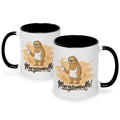 Bedruckte Tasse mit Spruch Morgenmuffel