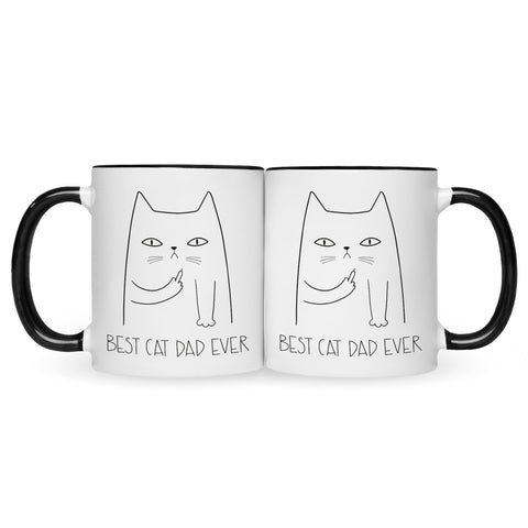 Bedruckte Tasse Best Cat Parent Ever