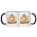 Bedruckte Tasse mit Spruch Morgenmuffel
