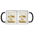 Bedruckte Tasse mit Spruch - The Codefather