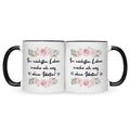 Bedruckte Tasse mit Spruch Im nächsten Leben