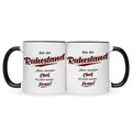 Bedruckte Tasse mit Spruch Bin im Ruhestand