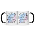 Bedruckte Tasse mit Spruch Große Herzen wie Deins