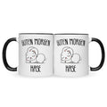 Bedruckte Tasse mit Spruch Guten Morgen Hase