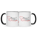Bedruckte Tasse im Pärchen Design