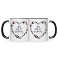 Bedruckte Tasse mit Spruch Alles gute zum Muttertag