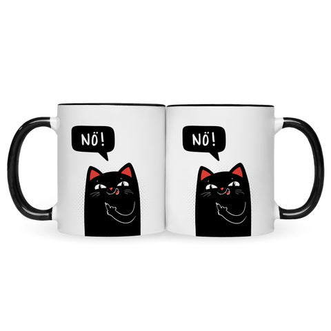 Bedruckte Tasse mit Spruch NÖ!