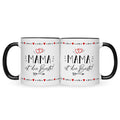 Bedruckte Tasse mit Spruch Mama ist die Beste!