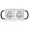 Bedruckte Tasse mit Spruch Wollte einfach mal danke sagen