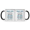 Bedruckte Tasse mit Spruch Bonus Eltern