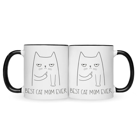 Bedruckte Tasse Best Cat Parent Ever