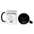 Bedruckte Tasse mit Spruch Guten Morgen Hase