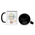 Bedruckte Tasse mit Spruch Glück immer an deiner Seite