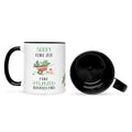 Bedruckte Tasse mit Spruch Meine Pflanzen brauchen mich