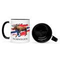 Bedruckte Tasse mit Motiv Norwegen