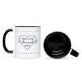 Bedruckte Tasse mit Spruch Ich habe eine wichtige Frage an dich! Patentante/Patenonkel