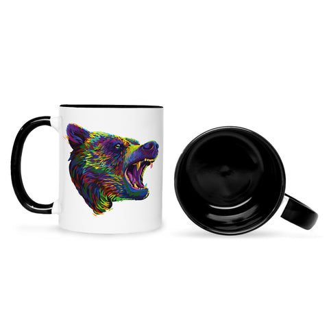 Bedruckte Tasse Bunter Bär